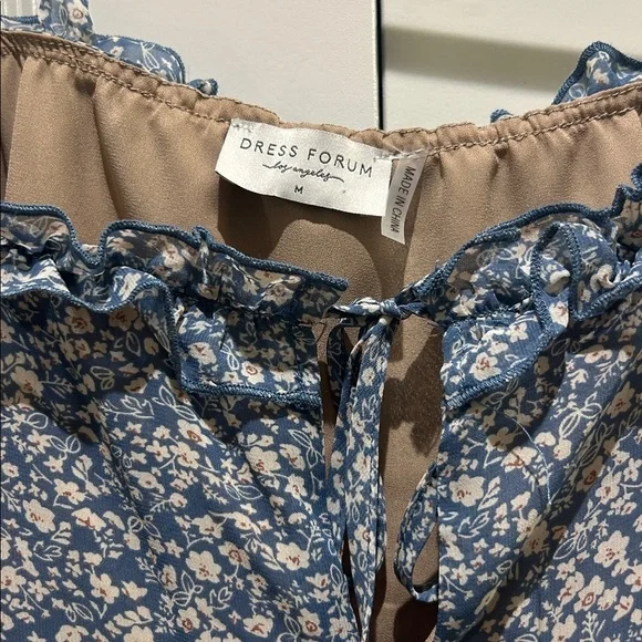 DRESS FORUM FLORAL MINI DRESS​ - Picture 4 of 5